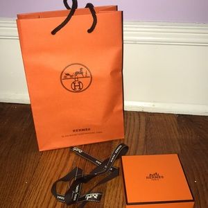 hermes bag and box